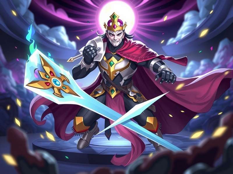 Dazzle Blade Emperor Game Artwork